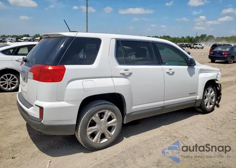 2017 GMC Terrain Sl from USA, damaged, VIN 2GKALLEK2H6178121